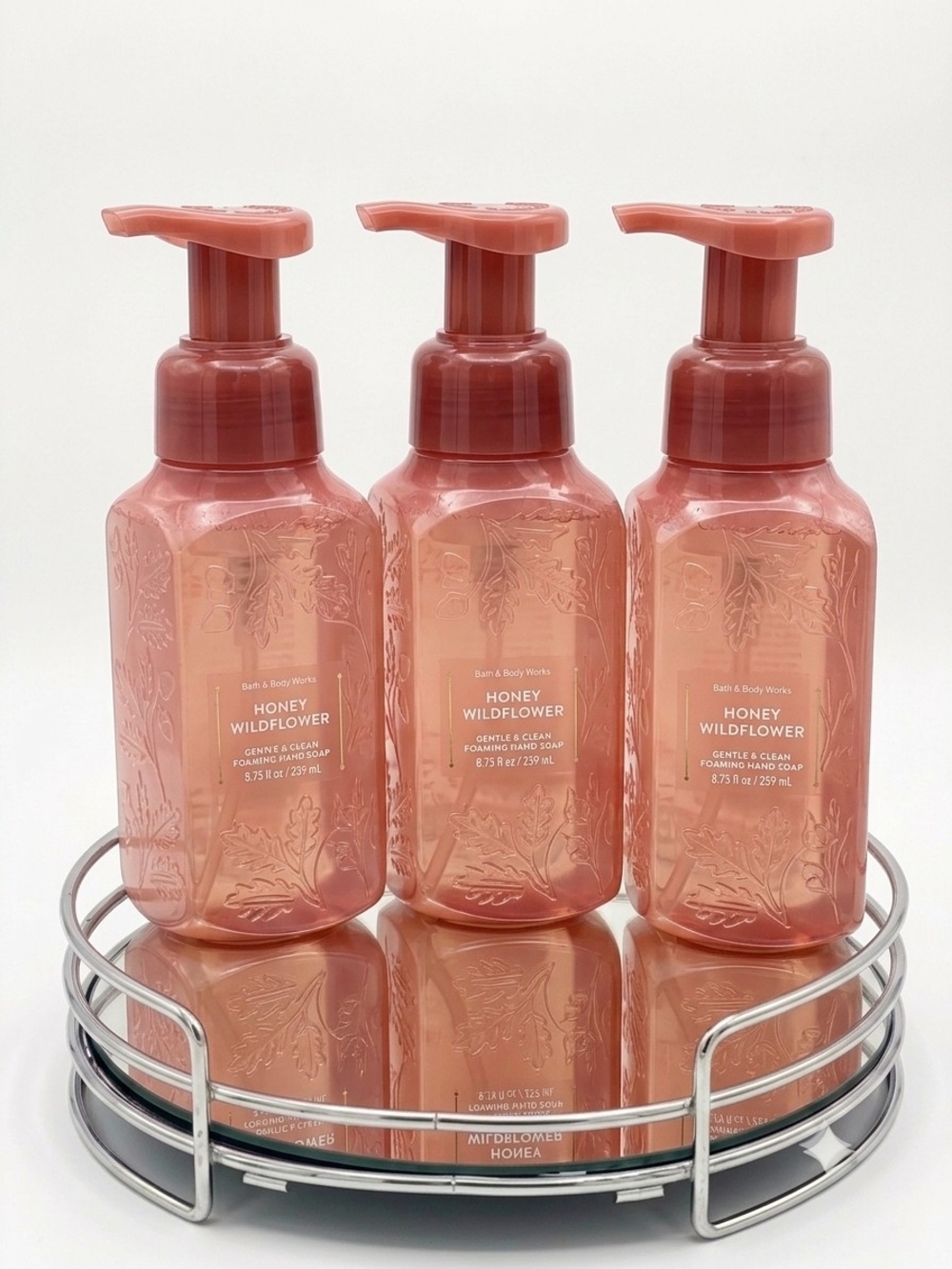 Bath & Body Works Trio Of Honey Wildflower Foaming Hand Soap